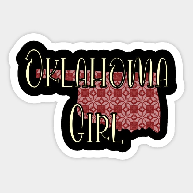 Oklahoma Girl Sticker by Flux+Finial